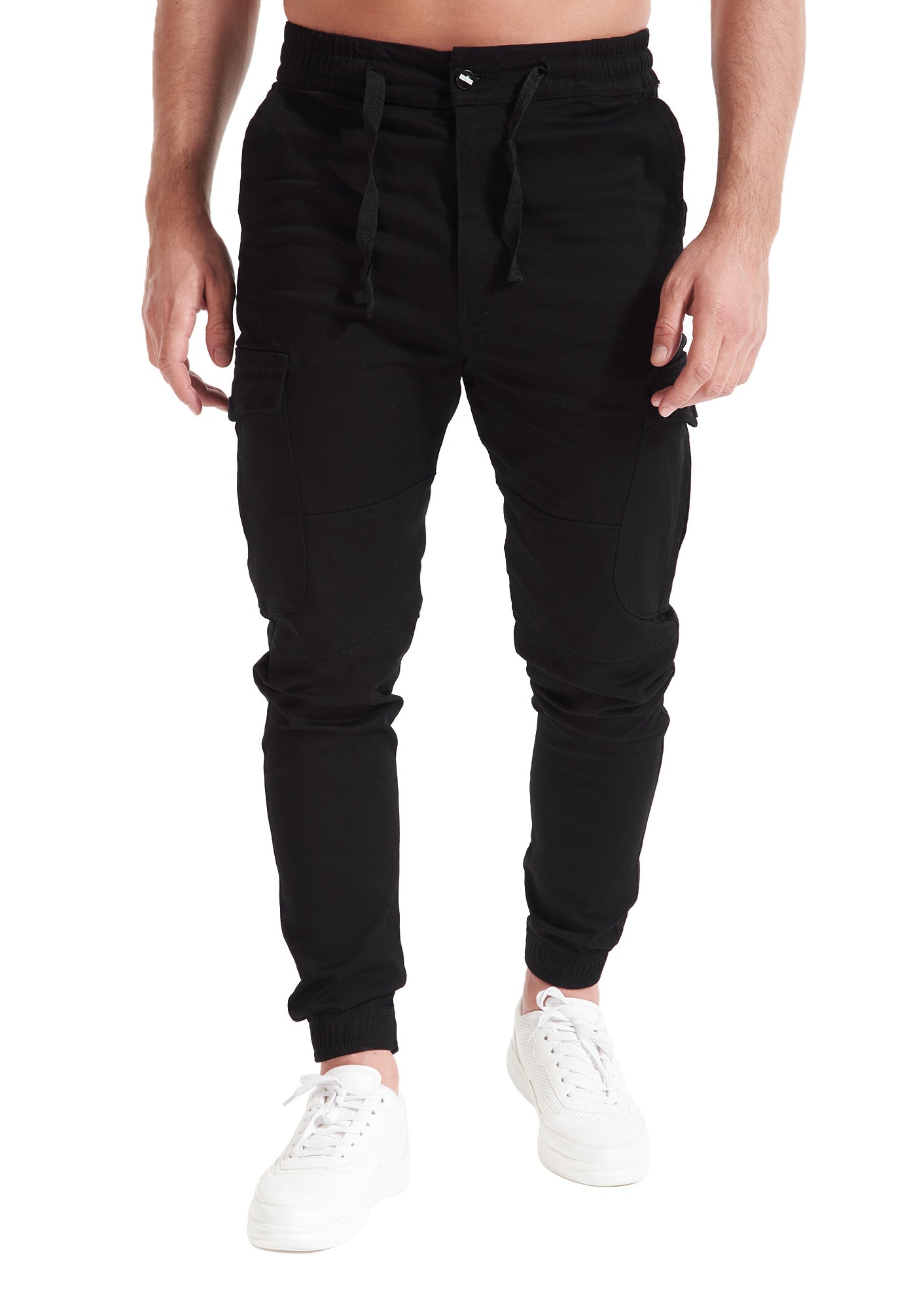 Black Cargo Jogger